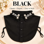 ✨ Jeweled Detachable Collar-Instant Elegance & Effortless Layering