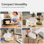 ⏳Time-Limited Special⏰Microwave Egg Poacher – Dual‑cavity, non‑stick & easy clean.🏠