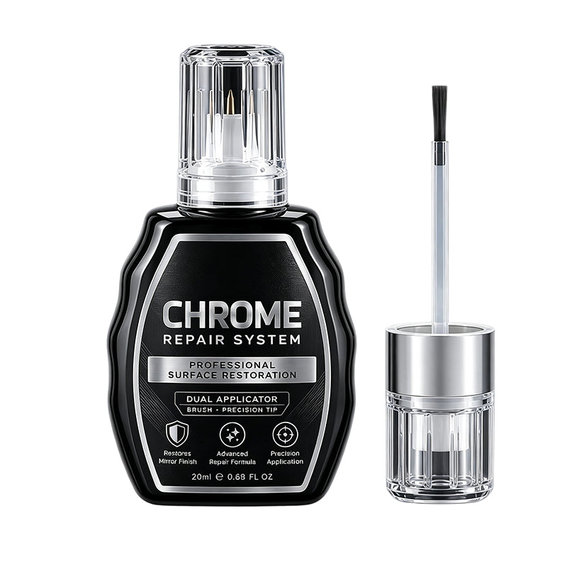 🏆 Last Day Special Price £9.99! 🚗Buy 1 Get 1 Free🎁BOGO Professional Chrome Repair Pen – Anti-corrosion, Easy DIY, Metallic Shine 🛠️